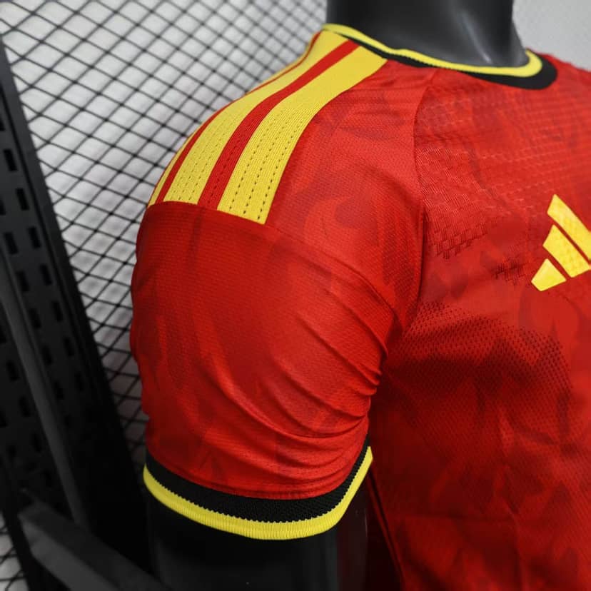 2026 Player Version Belgium National Team Home Shirt--5