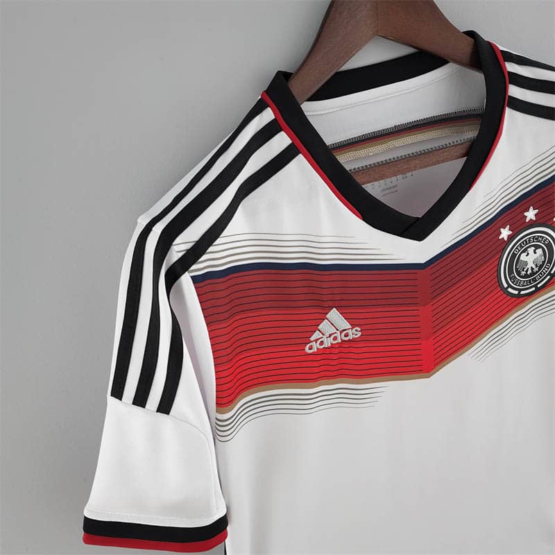 2014 Retro Germany Home Jersey--6