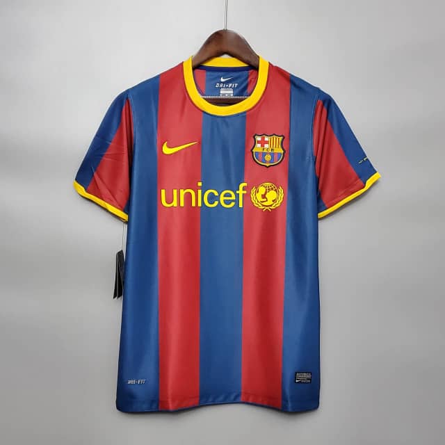 2010/2011 Retro Barcelona Home Shirt