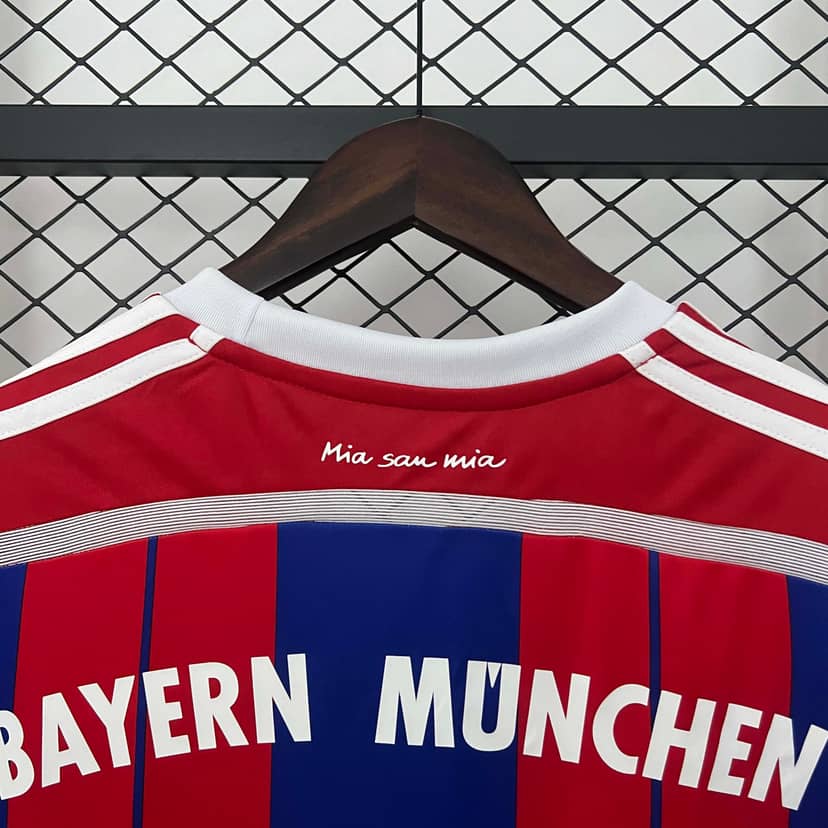 2014/2015 Retro Bayern Munich Home Jersey--3