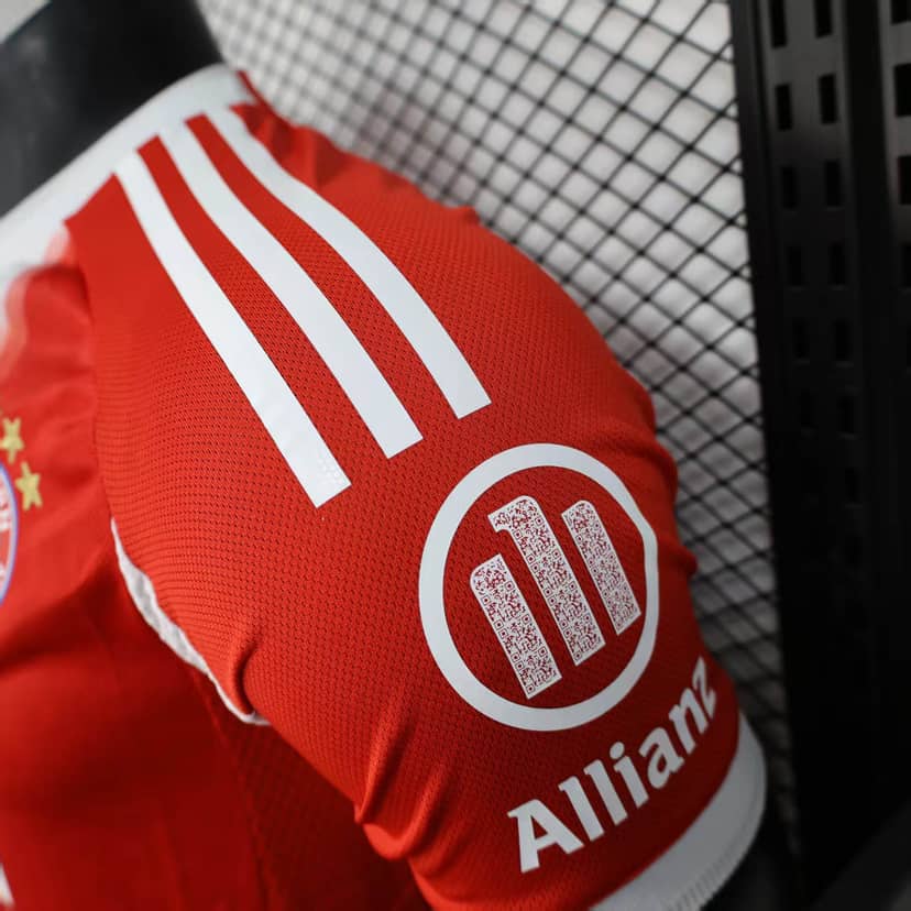 2025/2026 Player Version Bayern Munich Home Shirt--8