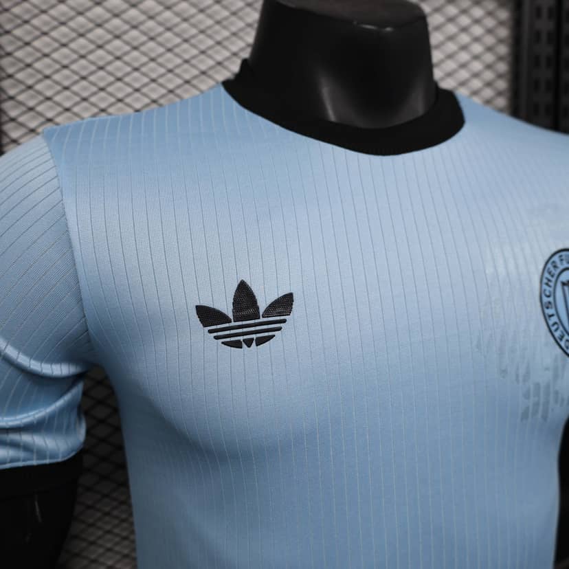 2025 Player Version Germany 125th Anniversary Edition Goalkeeper Light Blue Shirt--2