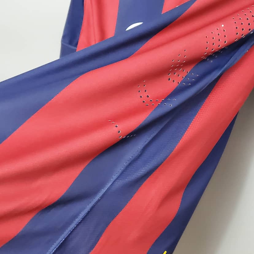2014/2015 Retro Barcelona Shirt Home--7