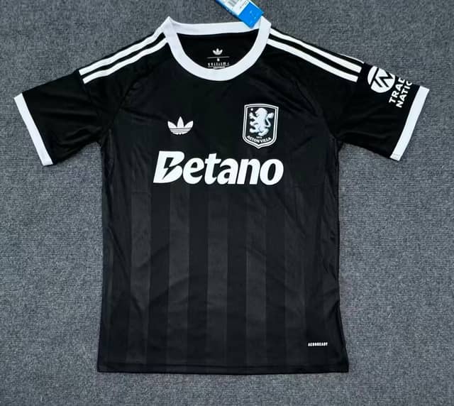 2025/2026 Aston Villa Goalkeeper Black Shirt