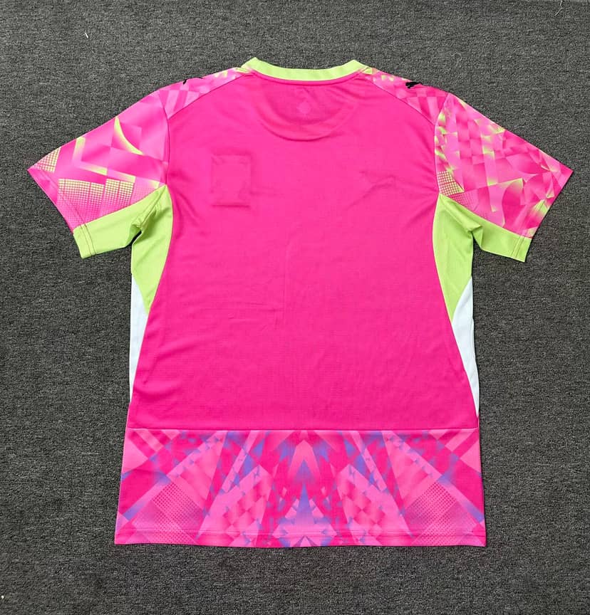 2026 Portugal Goalkeeper Pink Shirt--1