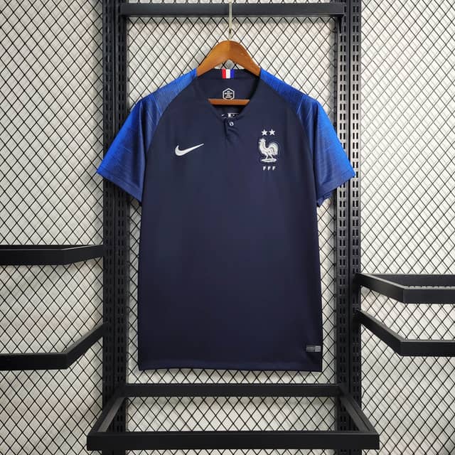 2018 Retro France Home Shirt