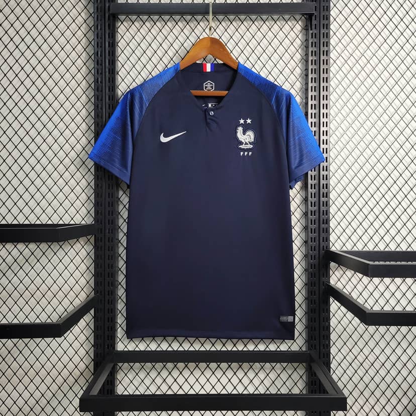 2018 Retro France Home Shirt
