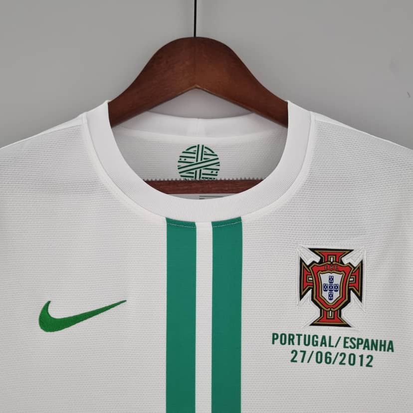 2012 Retro Long Sleeve Portugal Away Shirt--2