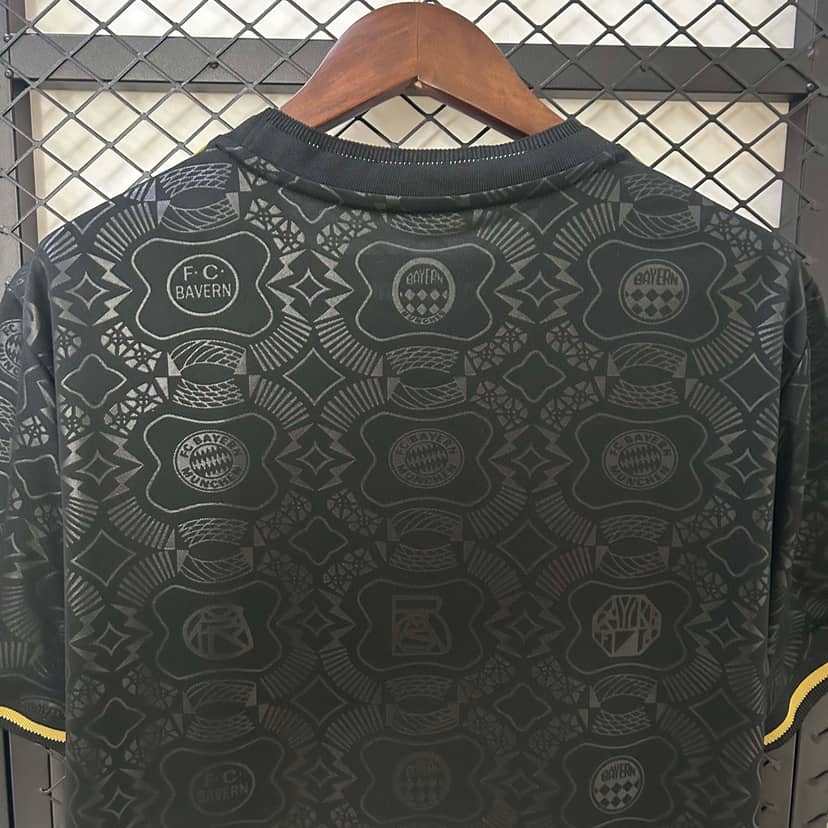 2024/2025 Bayern Munich 125th Anniversary Edition Black Shirt--3