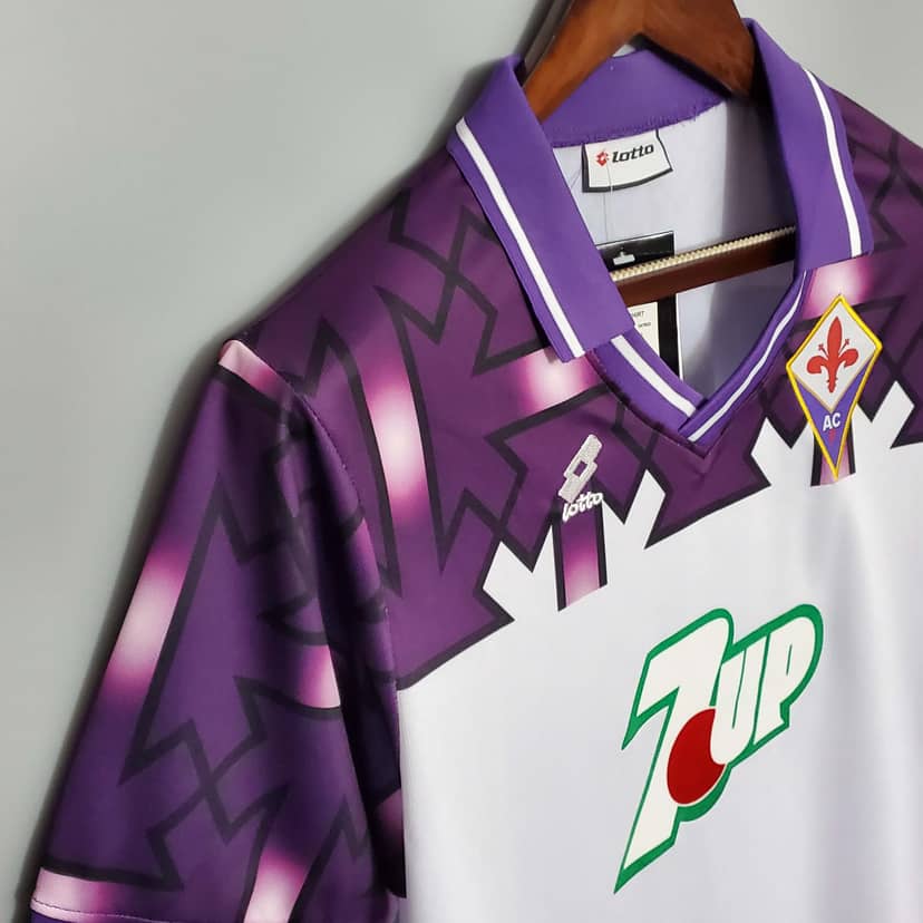 1992/1993 Retro Fiorentina Away Jersey--4