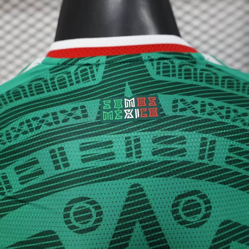 2026 Player Version Long Sleeve Mexico National Home Shirt--3