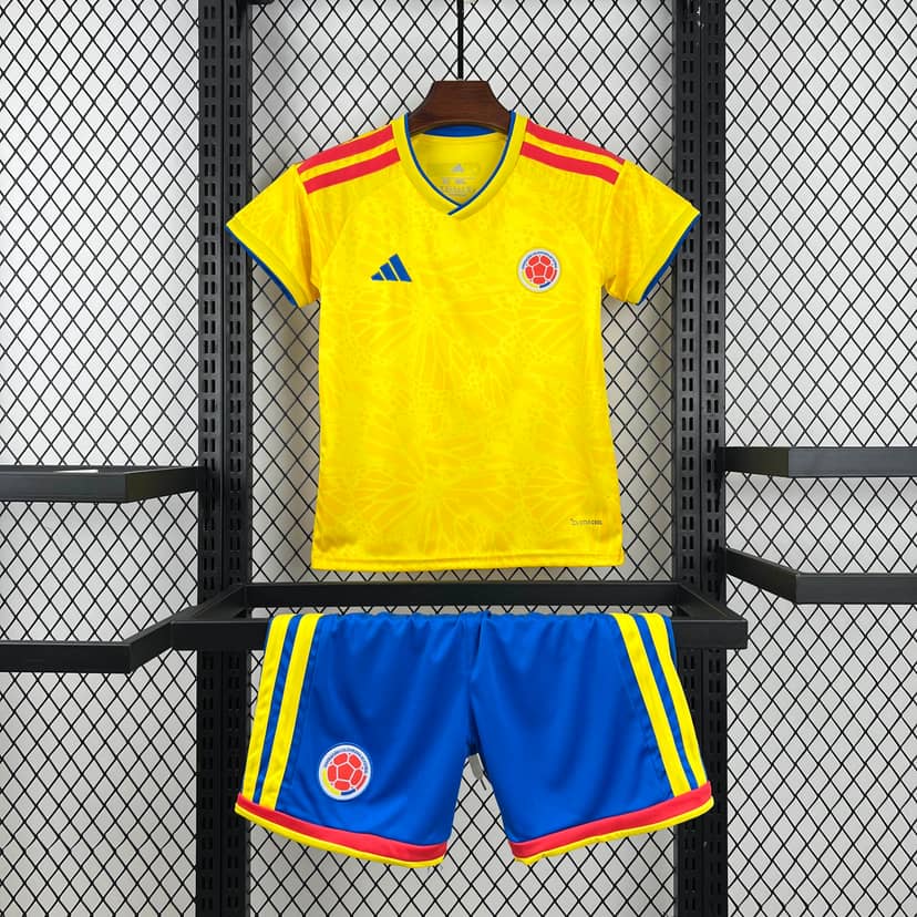2026 Colombia Home Shirt Kids Size