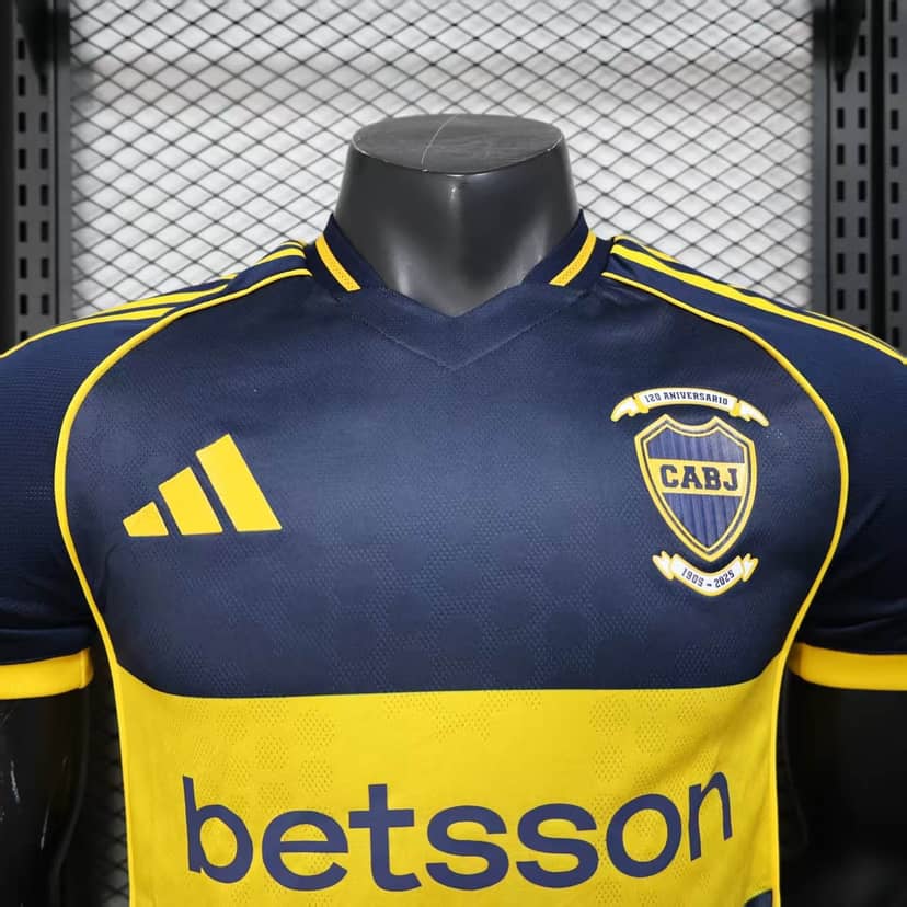 2025/2026 Player Version Boca Juniors Home Jersey--2