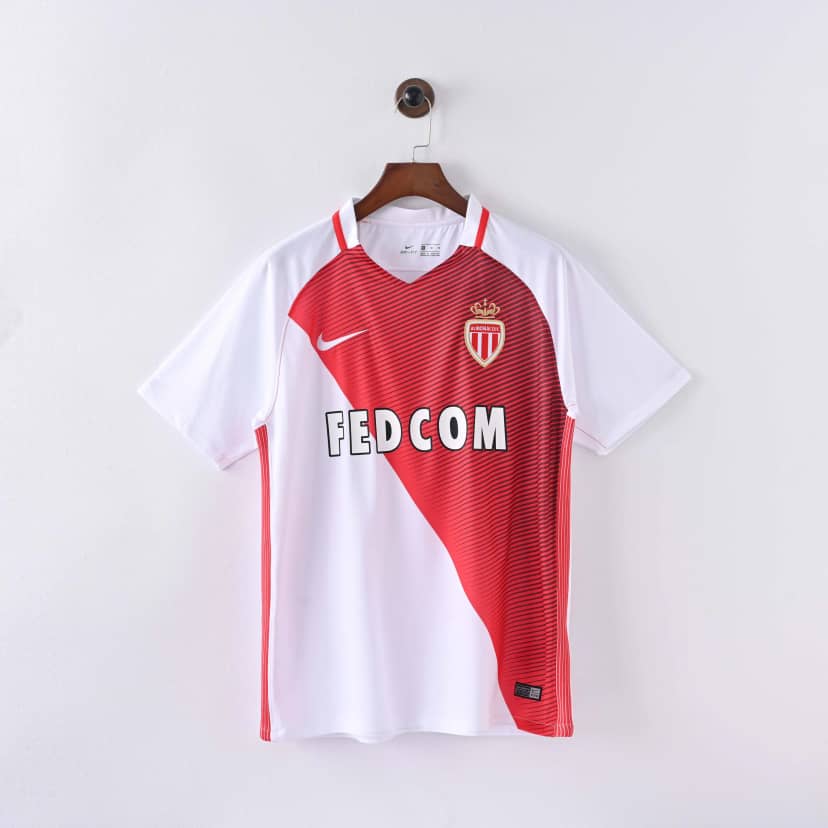2016/2017 Retro AS Monaco Home Shirt