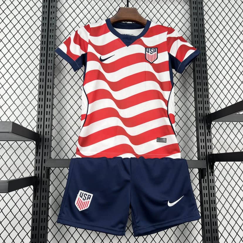2026 United States National Team Home Shirt Kids Size--5
