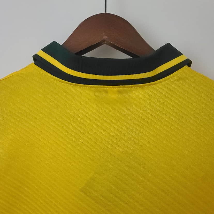1994 Retro Brazil Home Jersey--5