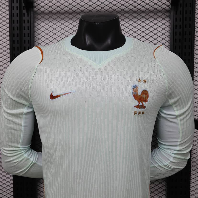 2026 Player Version Long Sleeve France Away Shirt--2