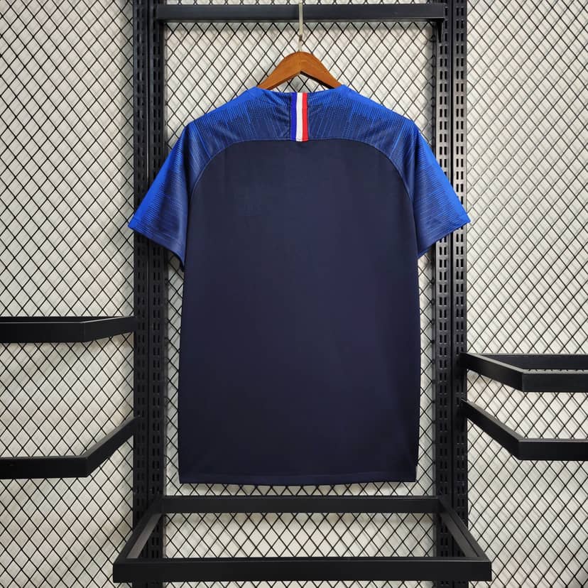 2018 Retro France Home Shirt--1