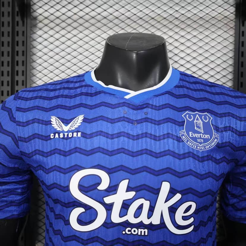 2025/2026 Player Version Everton Home Shirt--2