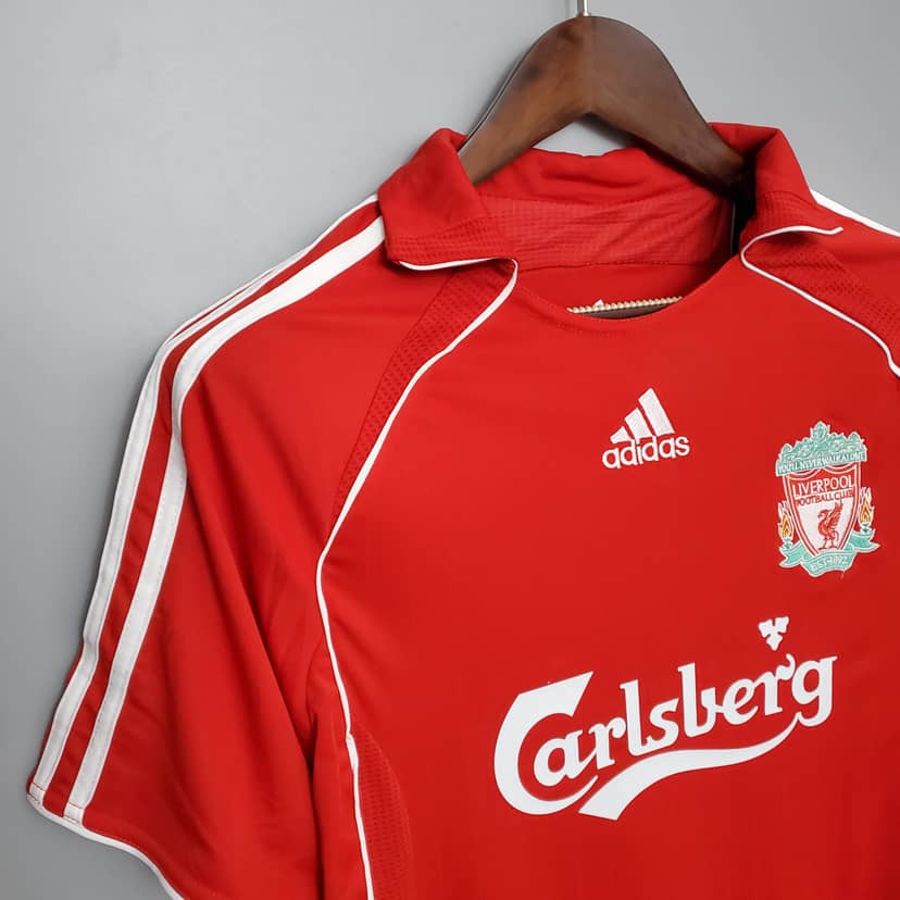 2006/2007 Retro Liverpool Shirt Home--5