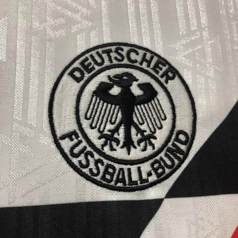 1990 Retro Jersey Germany Home--3