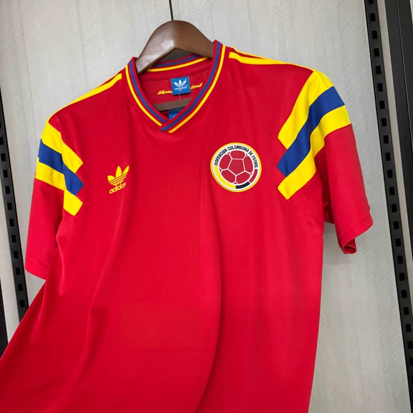 1990 Retro Colombia Away Shirt--7