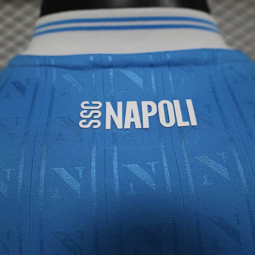 2025/2026 Player Version Napoli Home Jersey--3