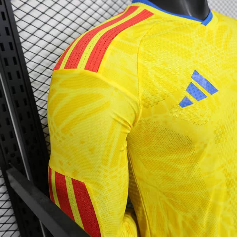 2026 Player Version Long Sleeve Colombia Home Shirt--6