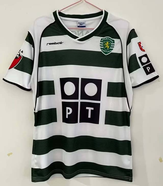2002/2003 Retro Sporting Lisbon Home Shirt