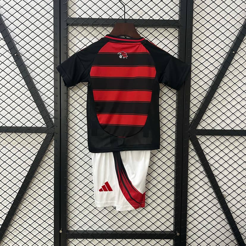 2025/2026 Flamengo Home Jersey Kids Size--1