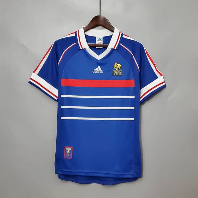 1998 Retro France Home Shirt