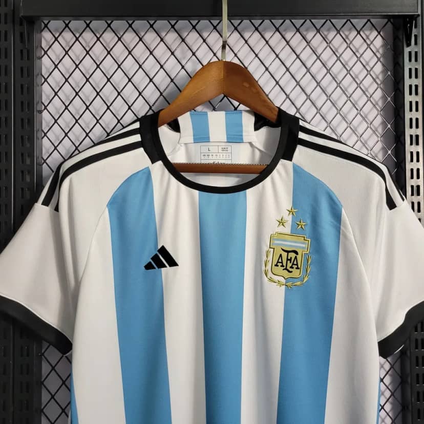 2022 FIFA World Cup Argentina National Team Jersey Home--5
