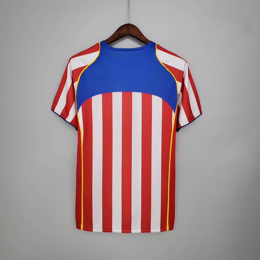2004/2005 Retro Atletico Madrid Home Jersey--1