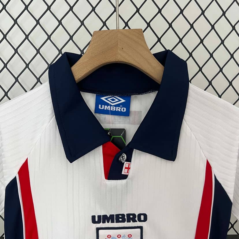 1998 Retro England Home Shirt Kids Size--2