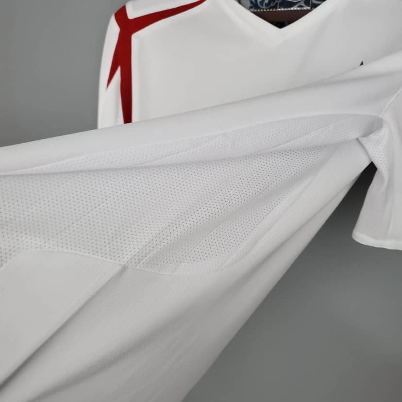 2006 Retro England Home Jersey--7
