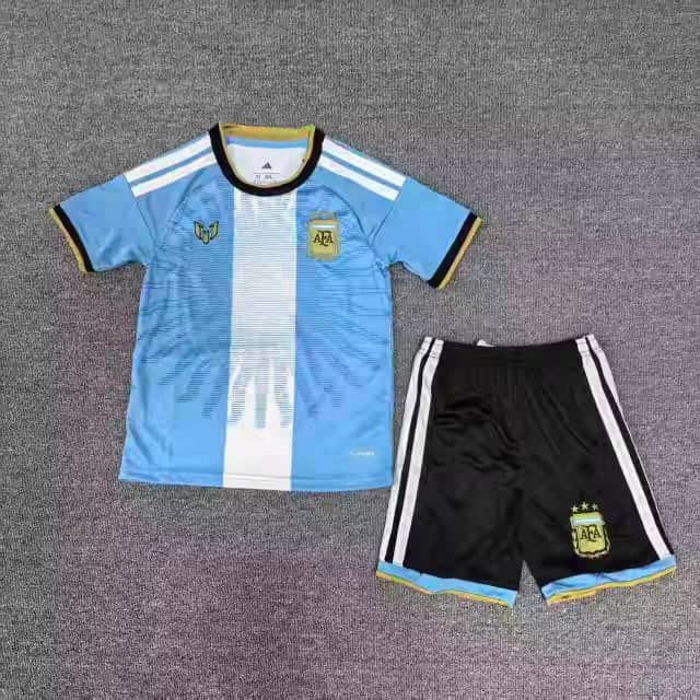 2026 Argentina Messi Farewell Commemorative Jersey Kids Size