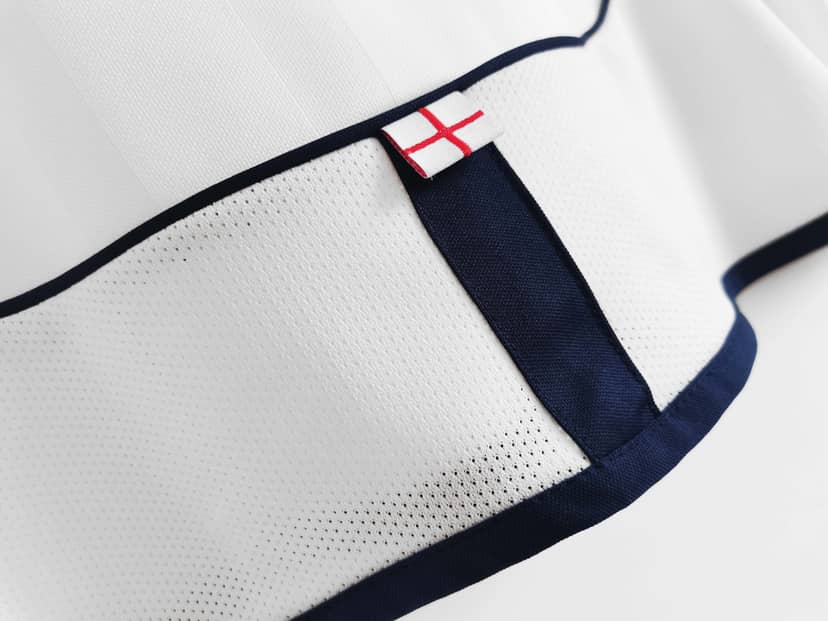 2002 Retro England Home Shirt--12