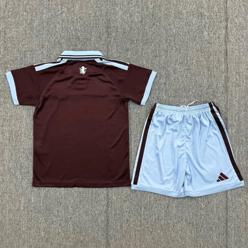 2026/2027 Aston Villa Home Shirt Kids Size--1