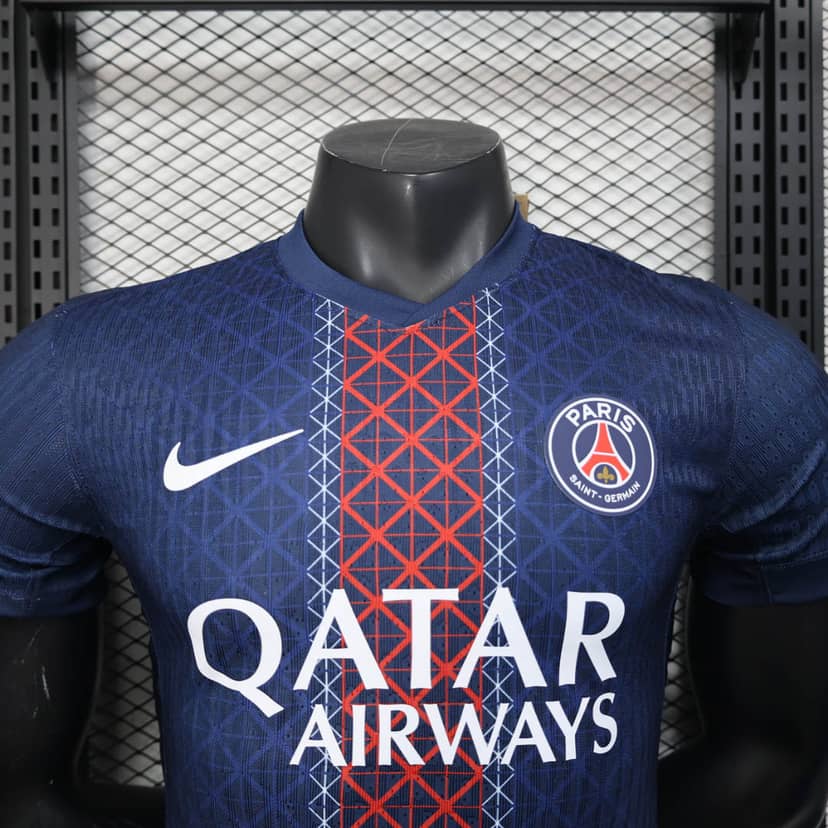 2025/2026 Player Version Psg Paris Saint-Germain Home Shirt--2