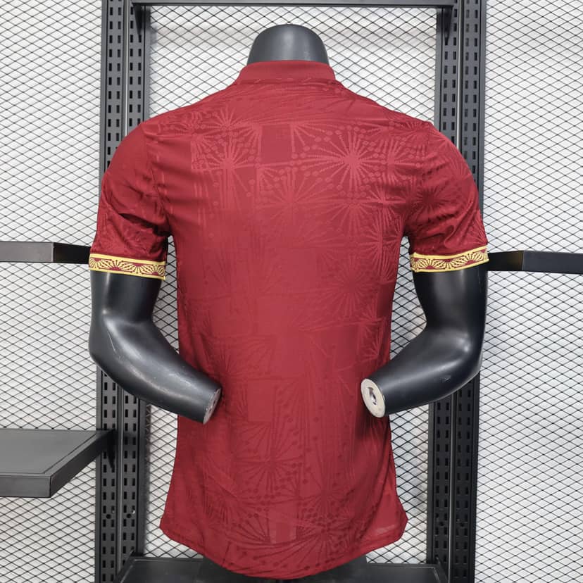 2025 Player Version Mexico National Gold cup Version Red Shirt--1