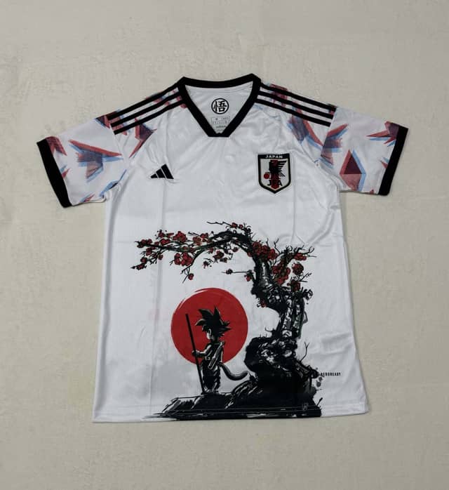 2025 Japan Special Edition Red Sun Goku Shirt