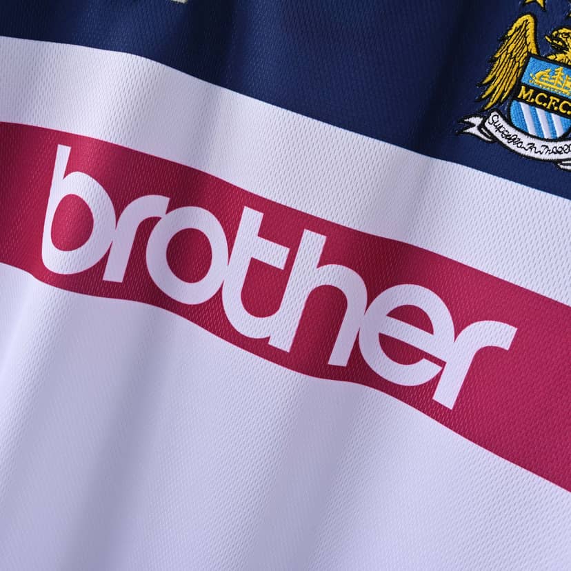 1997/1998 Retro Manchester City Away Shirt--5