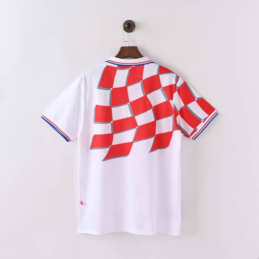 1998 Retro Croatia National Team Home Shirt--1