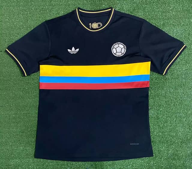 2024 Colombia 100th anniversary edition Black Shirt
