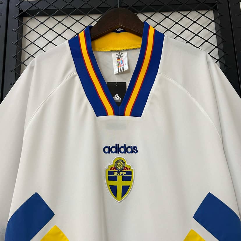 1994 Retro Sweden Away Shirt--2
