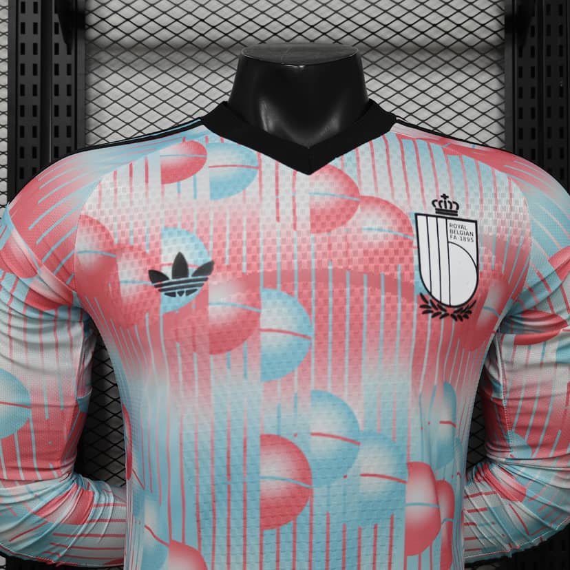 2026 Player Version Long Belgium National Team Away Shirt--2