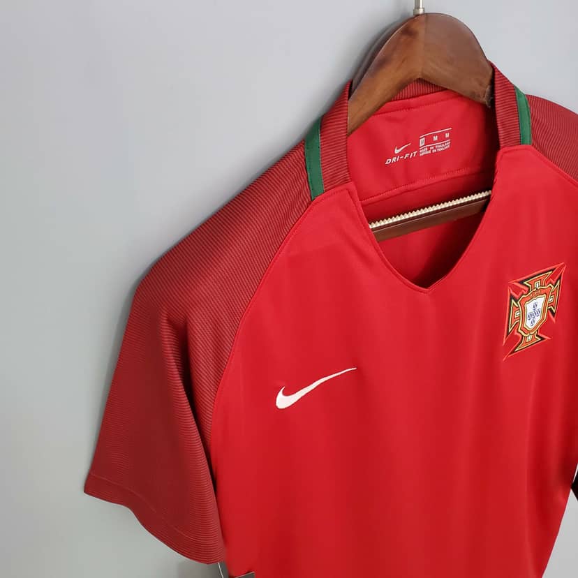 2016 Retro Portugal Home Shirt--4