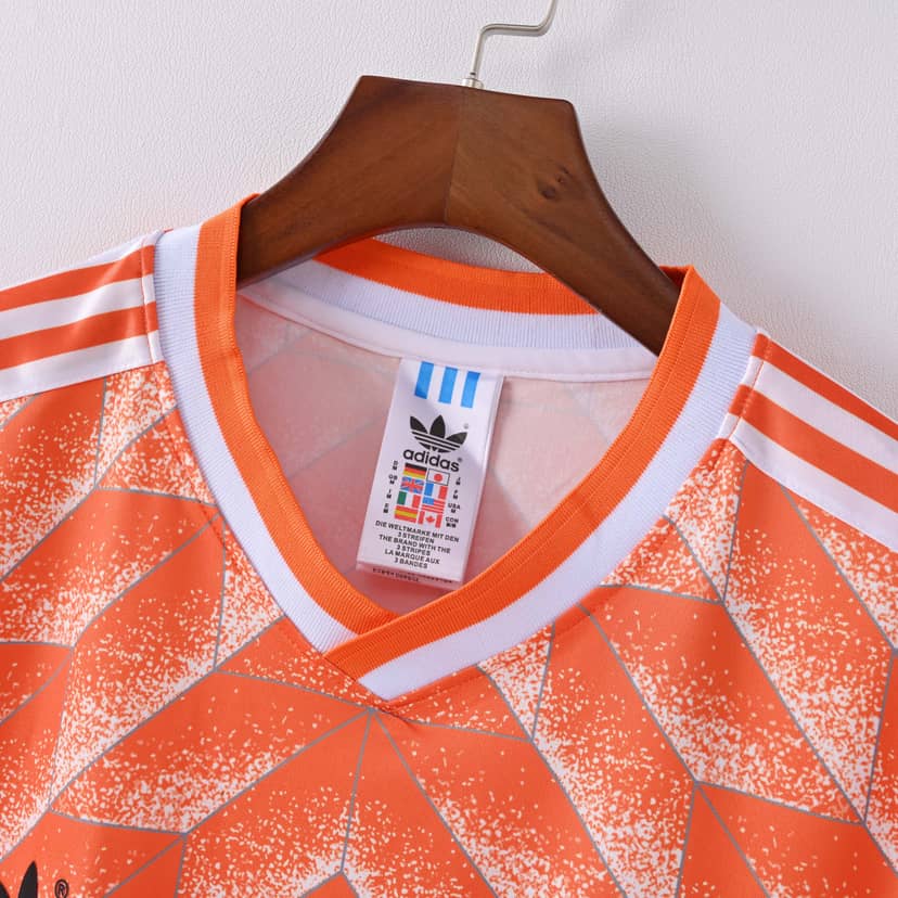 1988 Retro Netherlands National Team Home Shirt--2