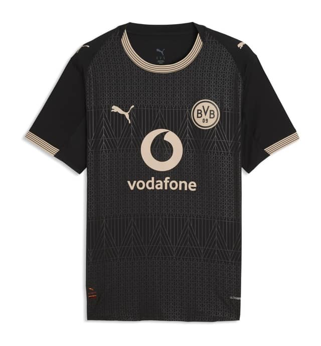 2025/2026 Dortmund 100th Anniversary Edition Black Shirt