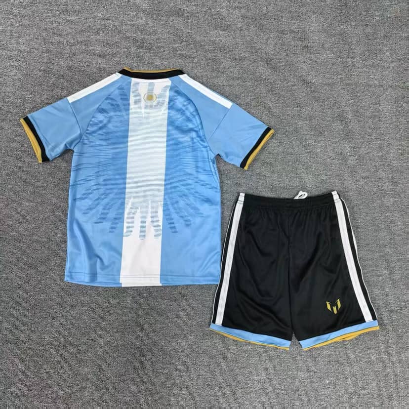 2026 Argentina Messi Farewell Commemorative Jersey Kids Size--1